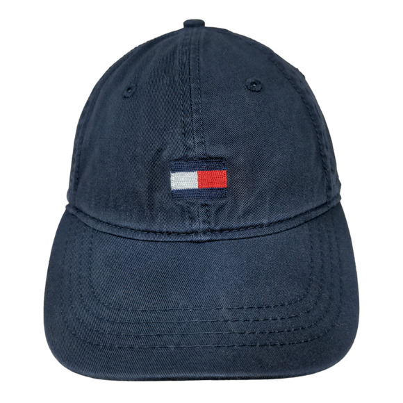Tommy Hilfiger Men's Slideback Hat Blue Size OS Embroidered Logo - Picture 1 of 8